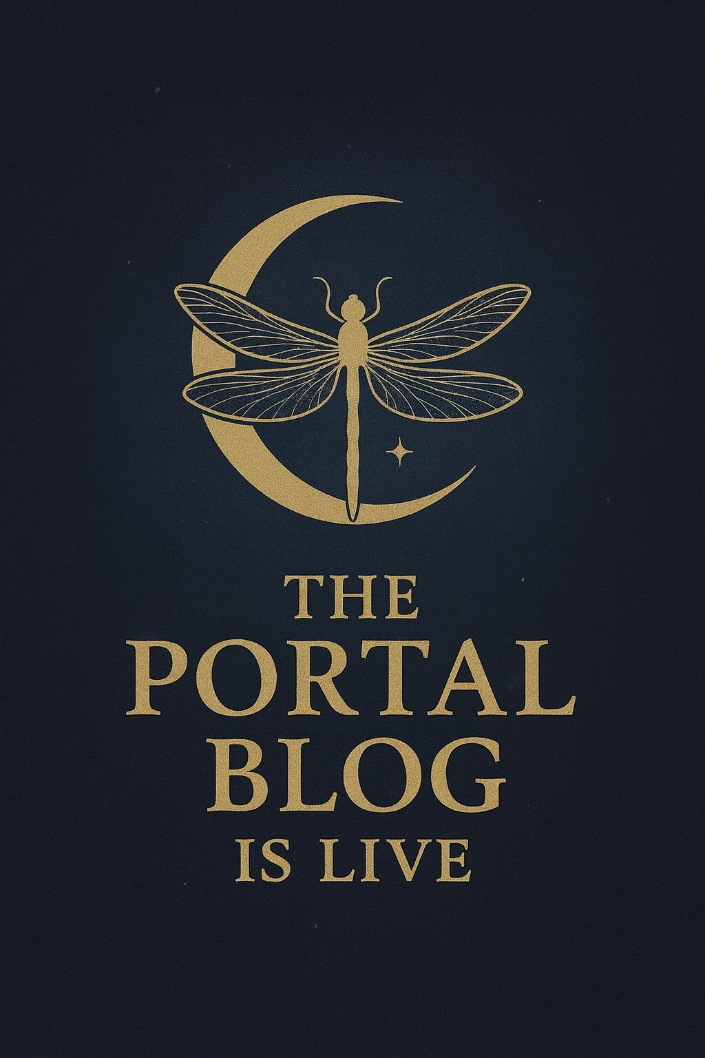 Dragonfly Portal artwork inviting readers into the evidence-first world of Mystic Dragonfly Creations