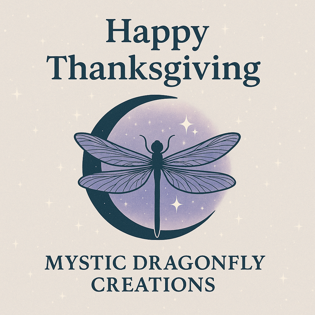 Thanksgiving-inspired Dragonfly Archive artwork for The Giving of Wings, a reflection on gratitude and remembrance
