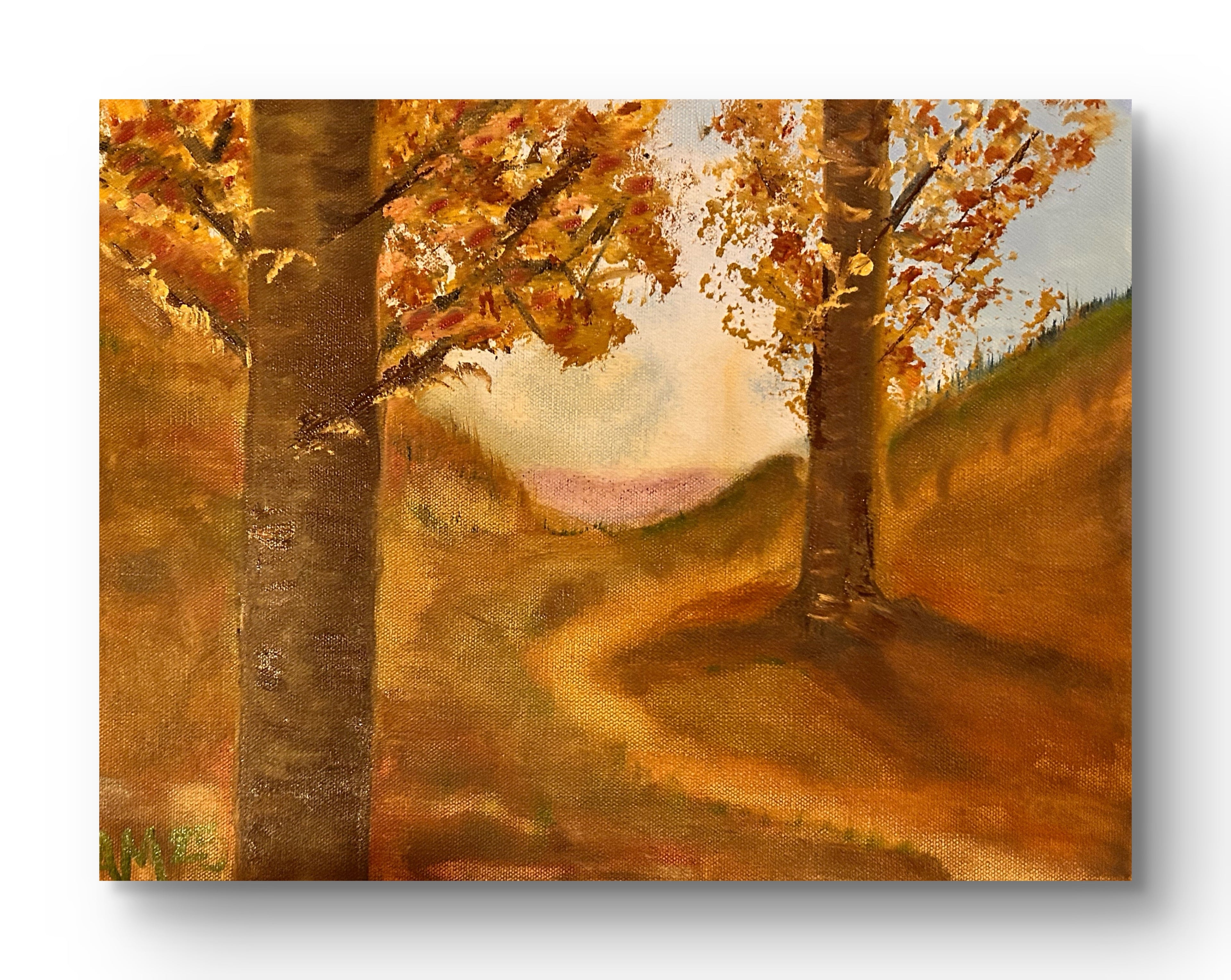 The Golden Passage 12x16 Oil on Canvas