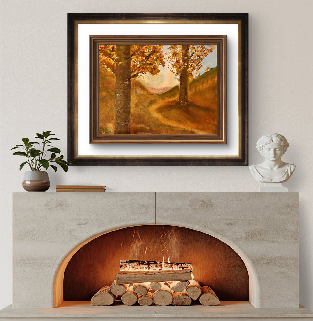 The Golden Passage 12x16 Oil on Canvas