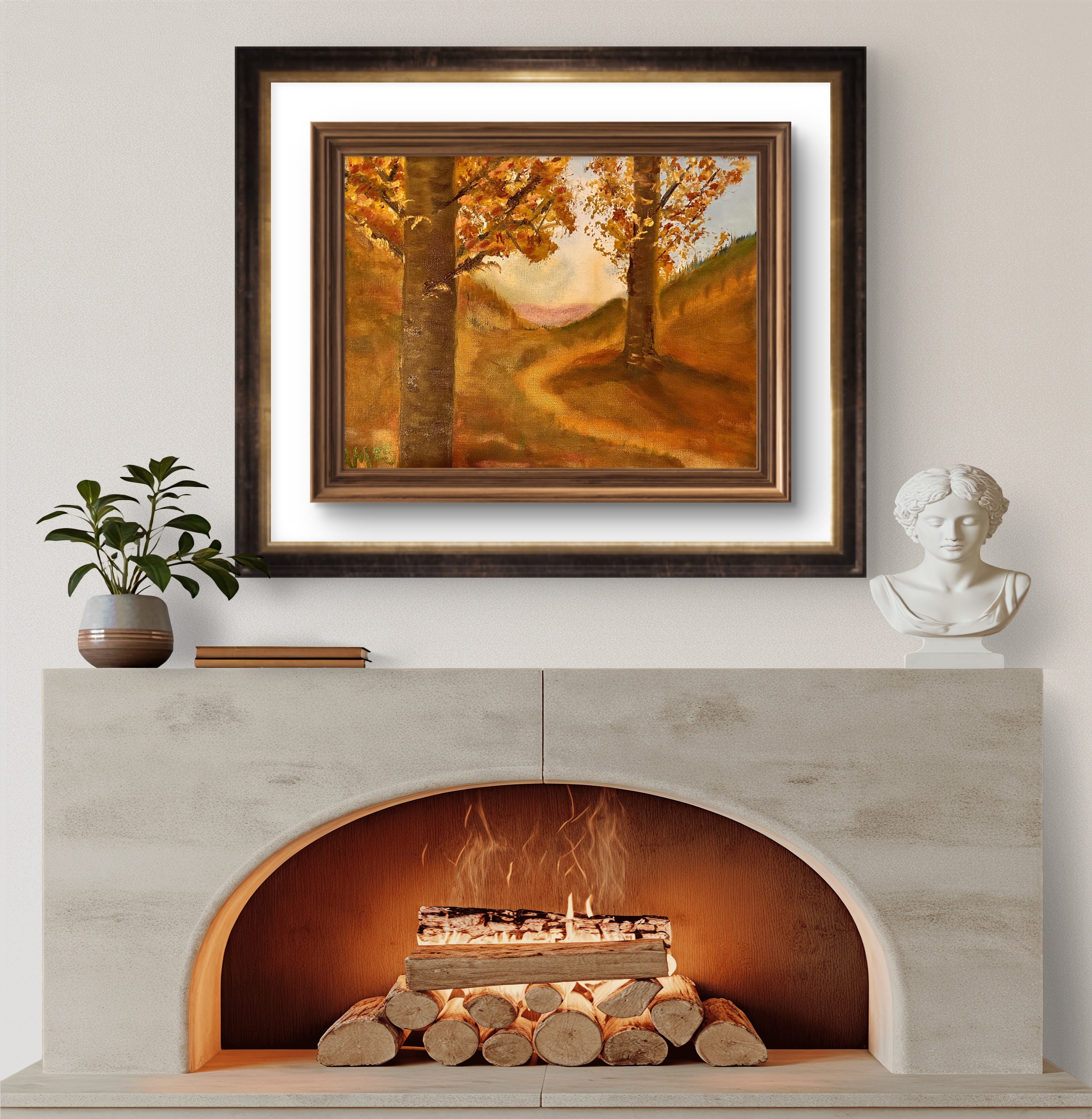 The Golden Passage 12x16 Oil on Canvas