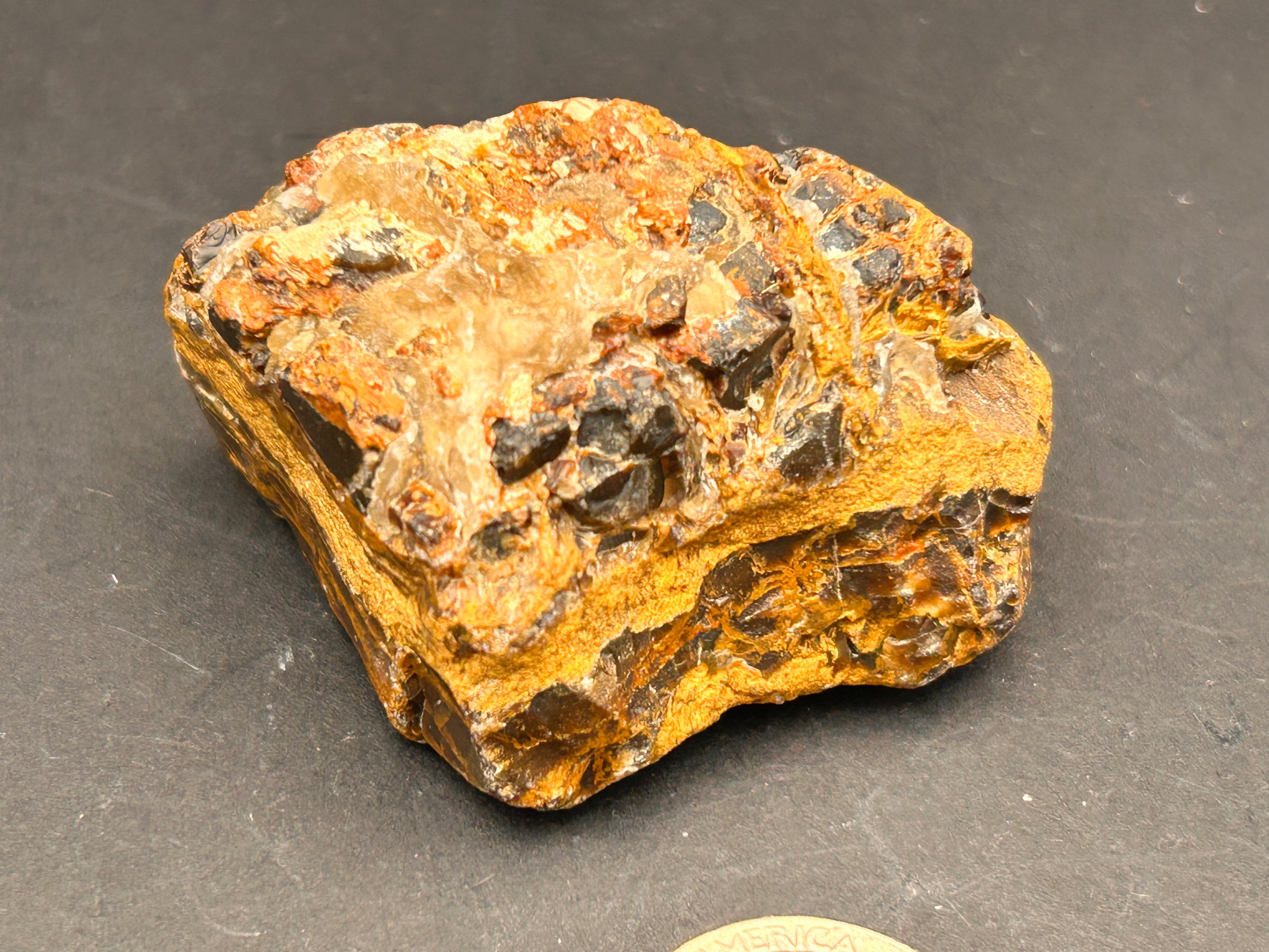 “The Ember-Bound Relic” 3.14 Ounce Tiger Iron