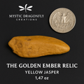 “The Golden Ember Relic – Yellow Jasper (1.47 oz)