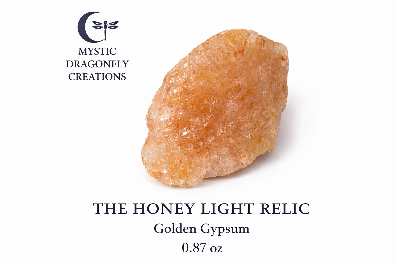 THE PORTAL RELIC HONEY DROP  — GOLDEN GYPSUM