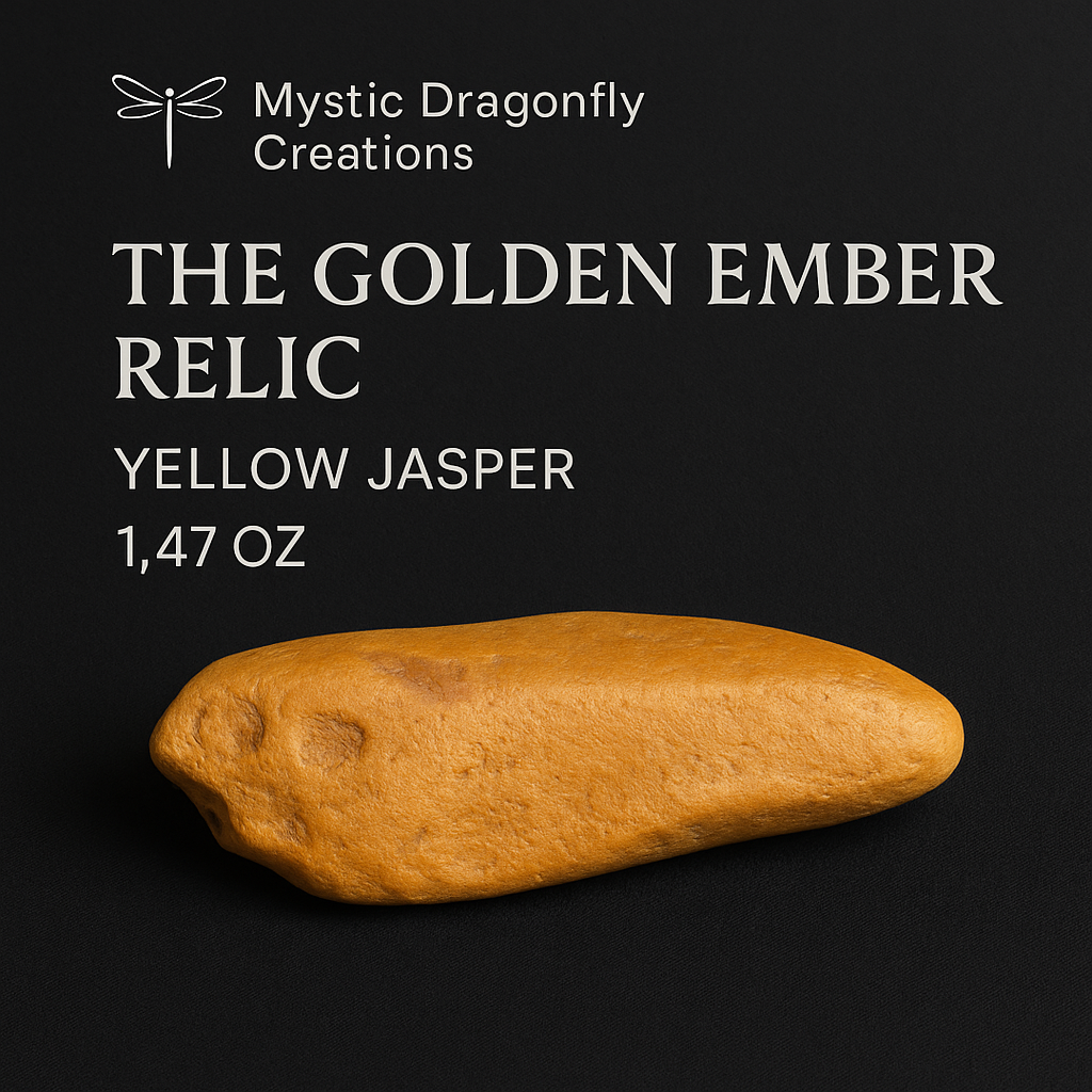 “The Golden Ember Relic – Yellow Jasper (1.47 oz)