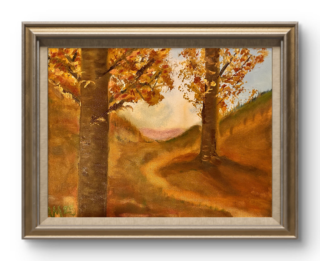 The Golden Passage 12x16 Oil on Canvas