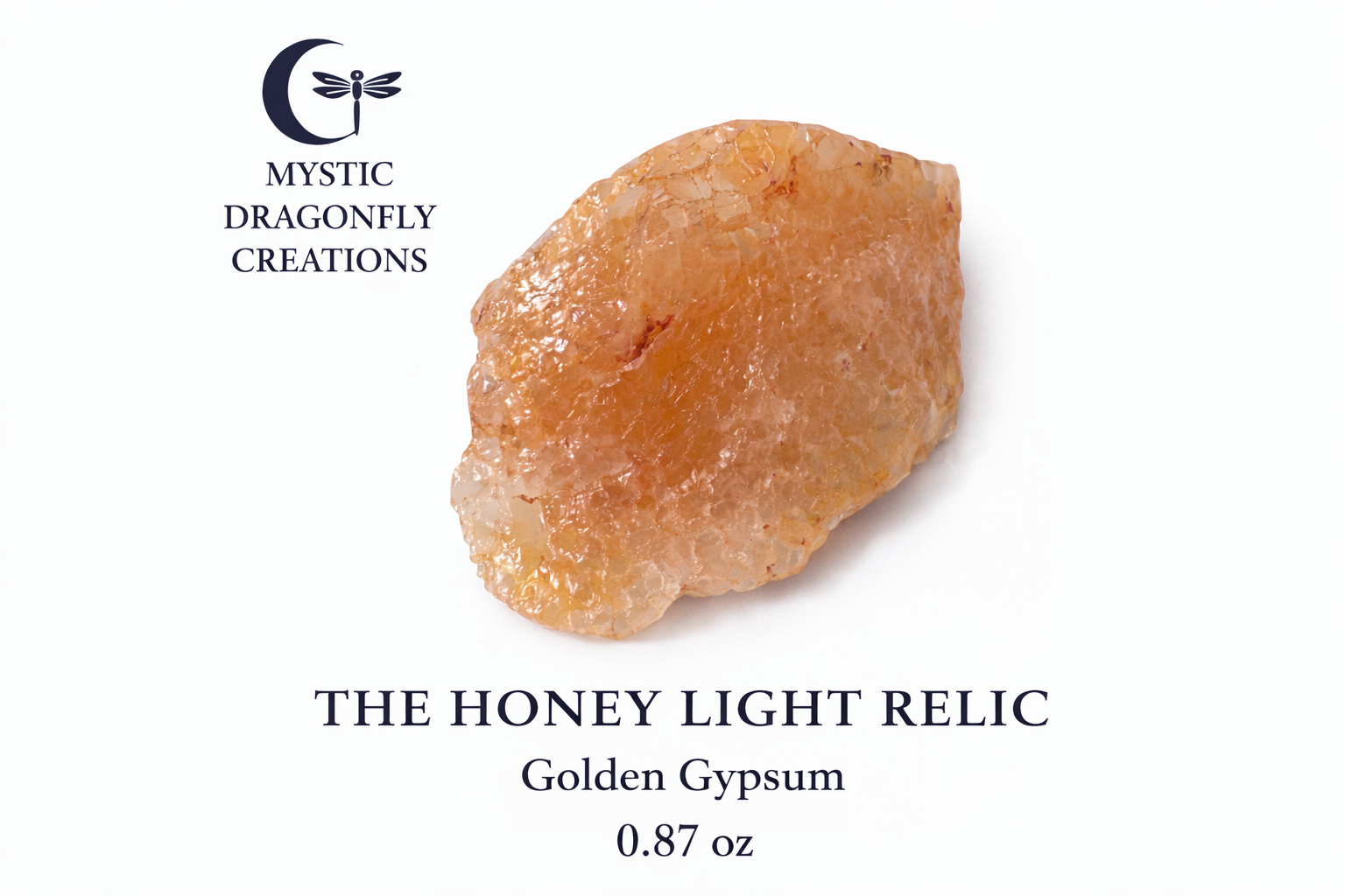 THE PORTAL RELIC HONEY DROP  — GOLDEN GYPSUM