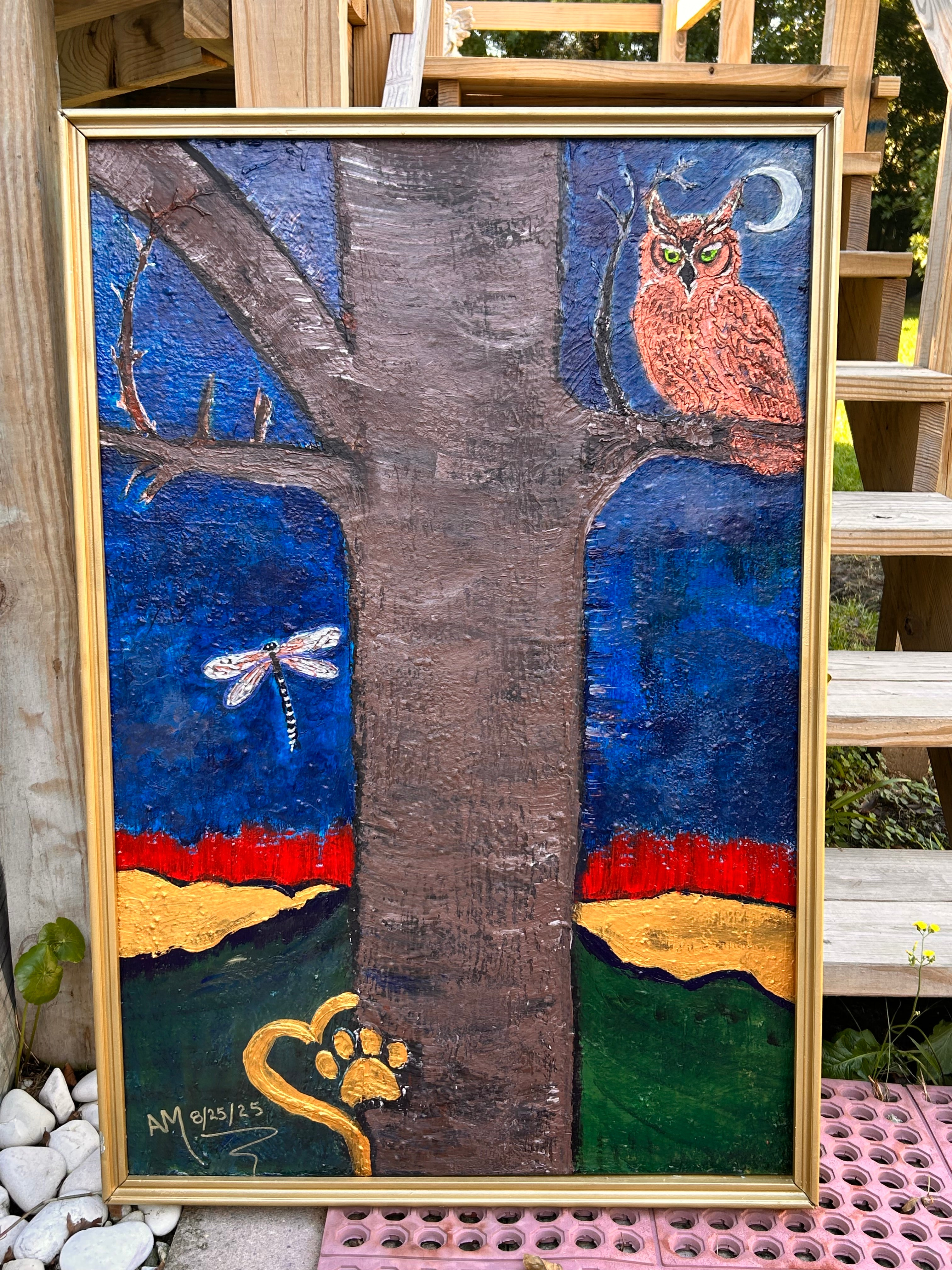 The Owl and The Dragonfly