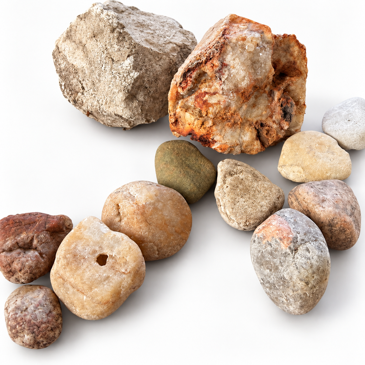 Assorted unidentified natural finds from the Dragonfly Portal