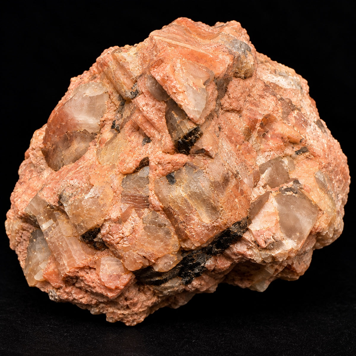 DP-PEG-01 second view showing crystalline feldspar and quartz