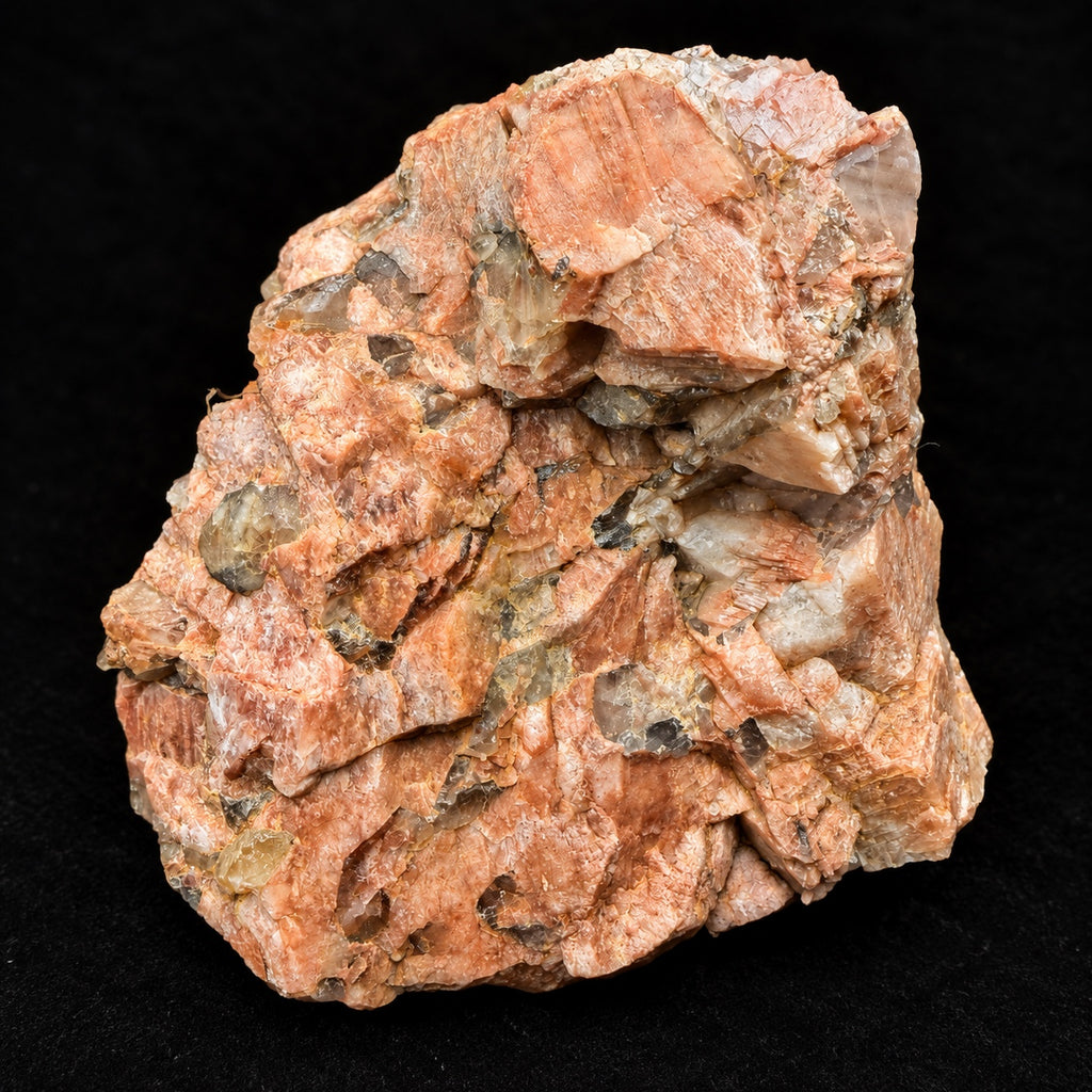Macro detail of dark probable schorl crystals in DP-PEG-01