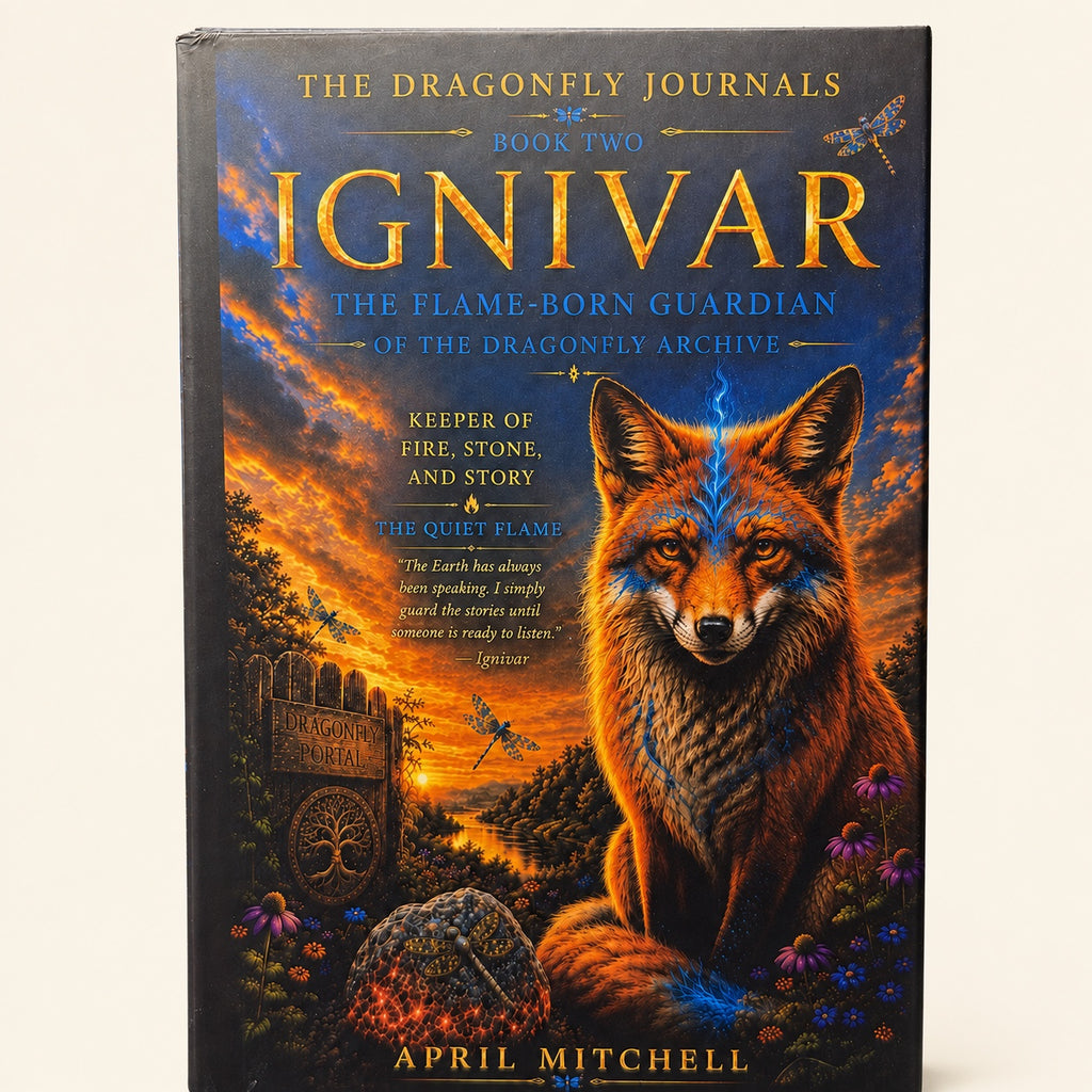 Ignivar The Flame-Born Guardian signed hardcover by April Louann Mitchell